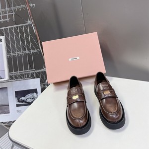 미우미우 여성용 로퍼 (굽높이5CM) M63785-1 2024/신상