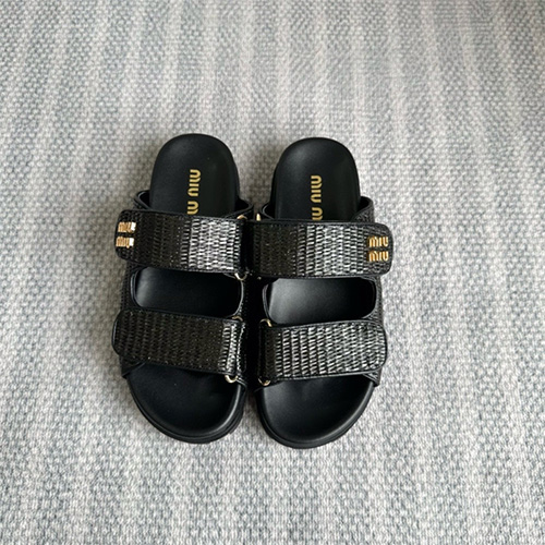 미우미우 여성용 슬리퍼 M97078-2 2024/신상