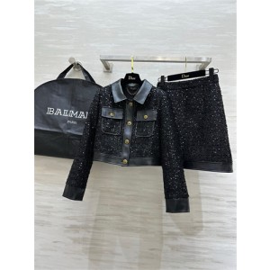 발망 자켓 스커트 세트 B34999 2025/신상