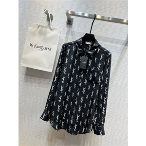 생로랑 실크 셔츠 C14202 2025/신상