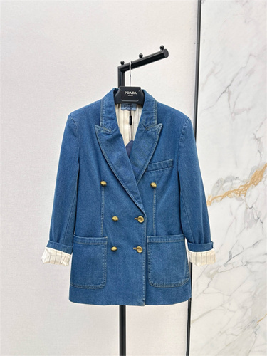 프라다 데님 청자켓 P33906 2025/신상