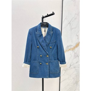 프라다 데님 청자켓 P33906 2025/신상