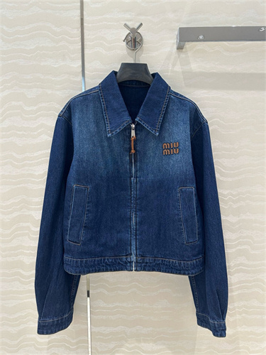 미우미우 데님 청자켓 M33102 2025/신상