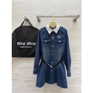 미우미우 데님 원피스 M83908 2025/신상