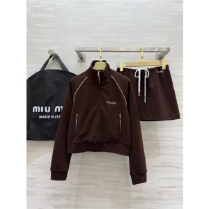 미우미우 트레이닝 스커트 세트 M63704 2025/신상