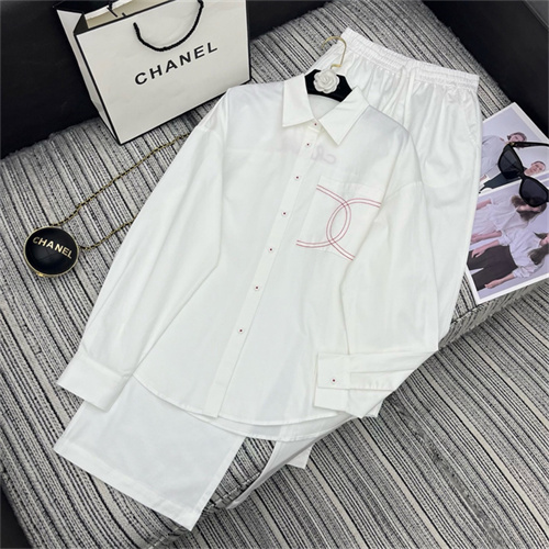샤넬 셔츠 바지 세트 C83107 2025/신상