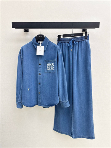 디올 청셔츠 바지 세트 D64406 2025/신상