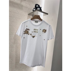 미우미우 반팔 티셔츠 M81998 2025/신상