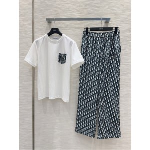 디올 반팔 티셔츠 바지 세트 D83401 2025/신상