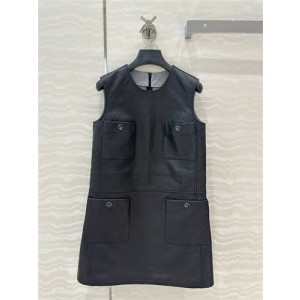 샤넬 양가죽 민소매 원피스 C69001 2025/신상