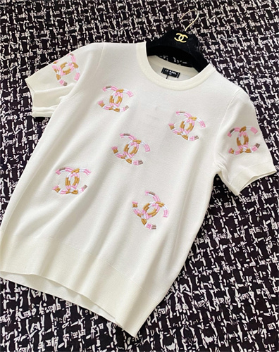 샤넬 반팔 니트 C22202 2025/신상