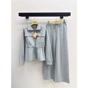 미우미우 자켓 바지 세트 M44207 2025/신상