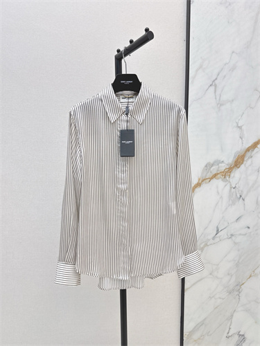 생로랑 실크 블라우스 Y73997 2025/신상