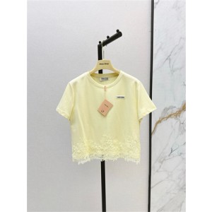 미우미우 반팔 티셔츠 M61956 2025/신상