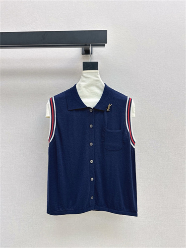 생로랑 니트 조끼 Y82108 2025/신상