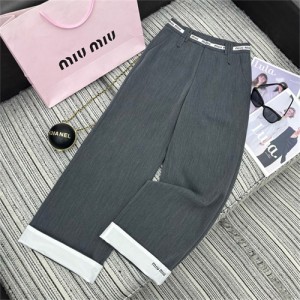 미우미우 캐주얼 바지 M52101 2025/신상