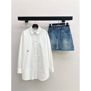 디올 긴팔 셔츠 데님 스커트 세트 D33991 2025/신상