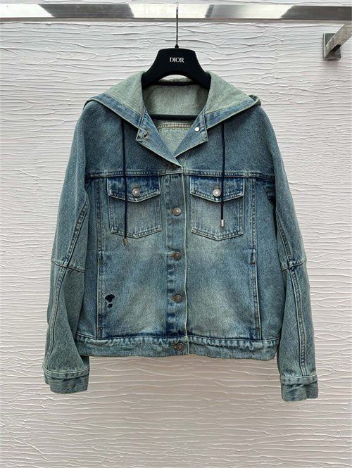 디올 후드 데님 자켓 D53996 2025/신상