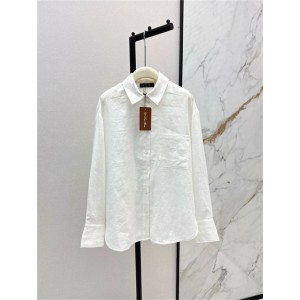 로로피아나 긴팔 셔츠 L73106 2025/신상