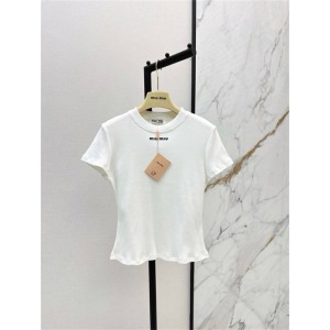 미우미우 반팔 티셔츠 M71751 2025/신상