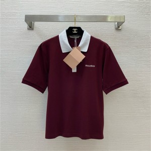 미우미우 반팔 폴로 티셔츠 M81759 2025/신상