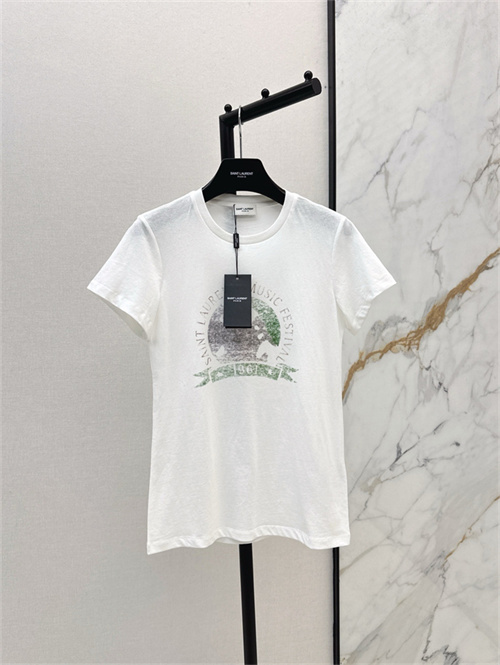 생로랑 반팔 티셔츠 Y01650 2025/신상