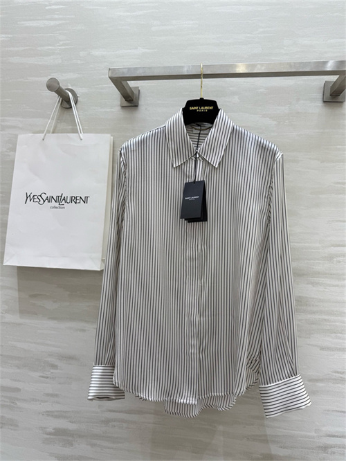 생로랑 실크 셔츠 Y14103 2025/신상