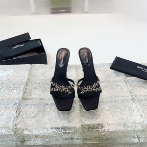 생로랑 여성용 슬리퍼 (굽높이6.5CM) Y62749 2025/신상