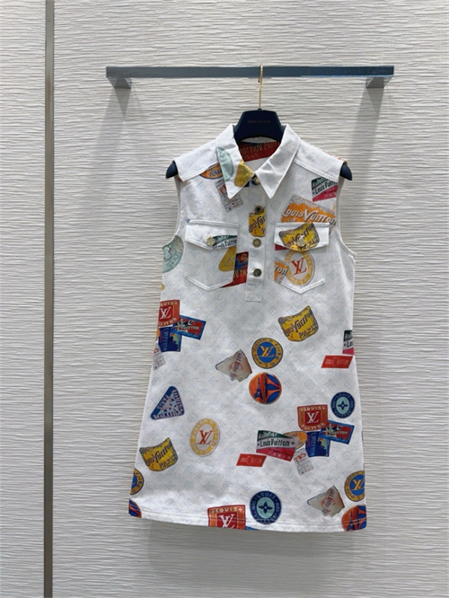 루이비통 데님 민소매 원피스 L43207 2025/신상