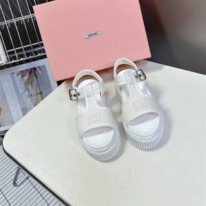 미우미우 여성용 샌들 (굽높이4.5CM) M97858-1 2025/신상