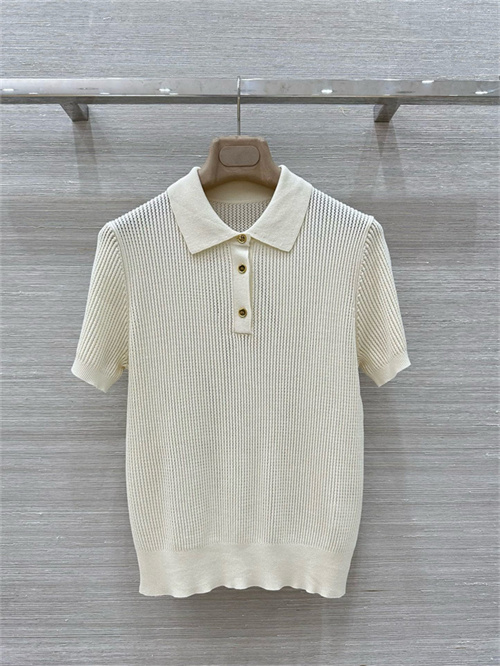 로로피아나 반팔 폴로 니트 L12497 2025/신상