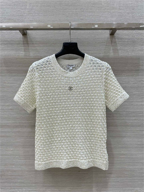 샤넬 반팔 니트 C22702 2025/신상