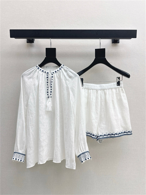 끌로에 긴팔 셔츠 반바지 세트 C54707 2025/신상