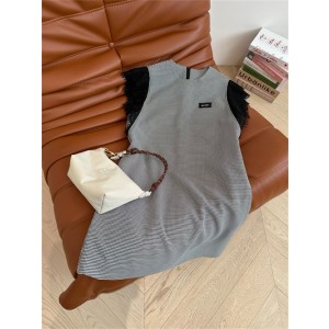 미우미우 민소매 원피스 M43103 2025/신상