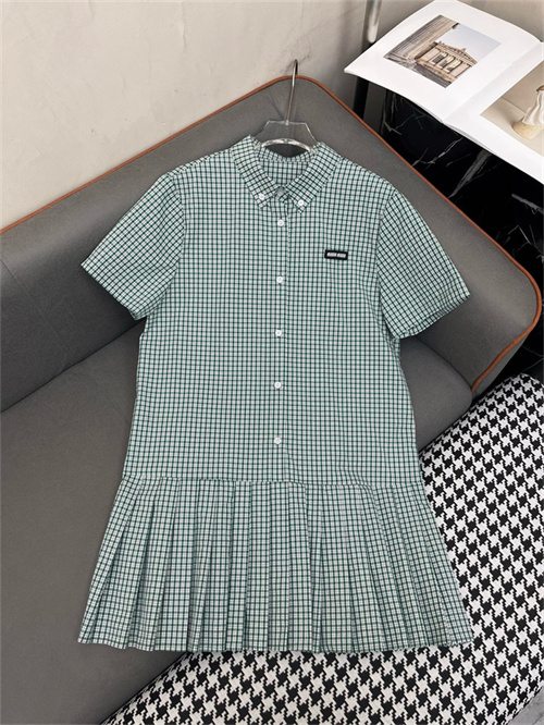 미우미우 셔츠 원피스 M22905 2025/신상