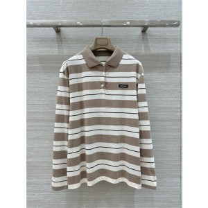 미우미우 긴팔 폴로 티셔츠 M41954 2025/신상