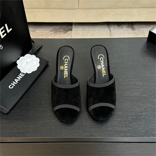 샤넬 여성용 슬리퍼 (굽높이8.5CM) C63885-1 2025/신상