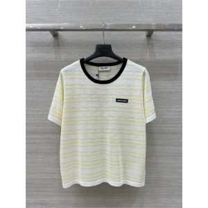 미우미우 반팔 티셔츠 M01952 2025/신상