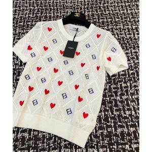 펜디 반팔 니트 F92608 2025/신상