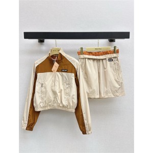 미우미우 자켓 반바지 세트 M23995 2025/신상