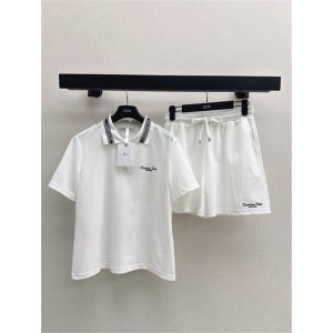 디올 반팔 폴로 티셔츠 반바지 세트 D93409 2025/신상