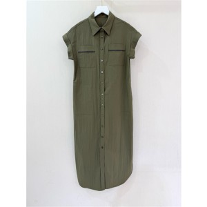 브루넬로 쿠치넬리 민소매 원피스 B83708 2025/신상