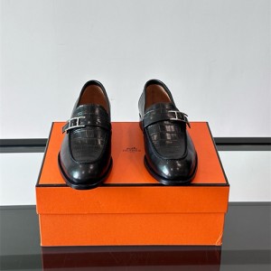 에르메스 남성용 구두 H65340-2 2025/신상