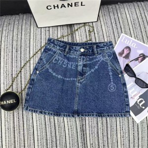 샤넬 데님 스커트 C81954 2025/신상