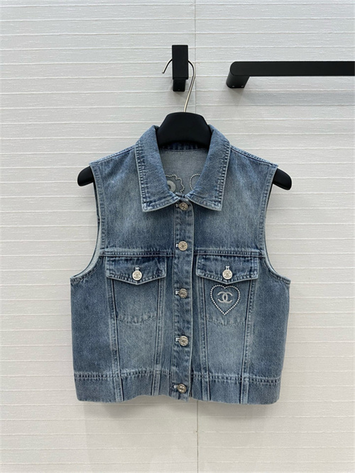 샤넬 데님 조끼 C12704 2025/신상