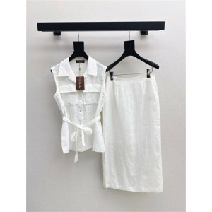 로로피아나 조끼 스커트 세트 L24603 2025/신상