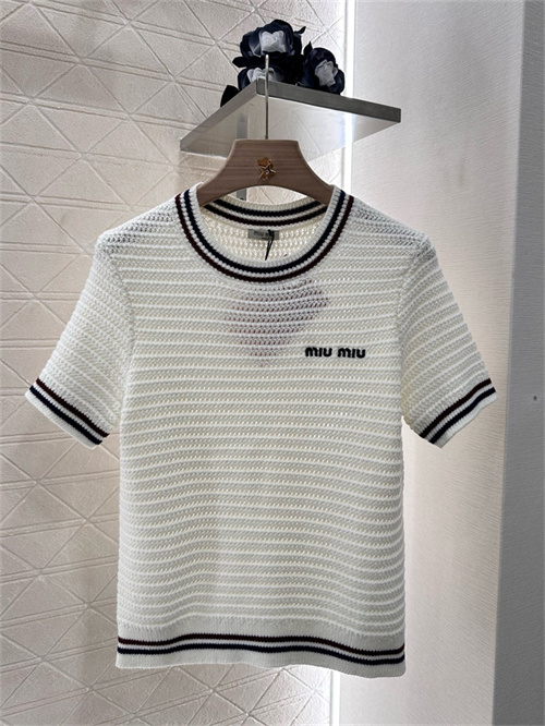 미우미우 반팔 니트 M52492 2025/신상