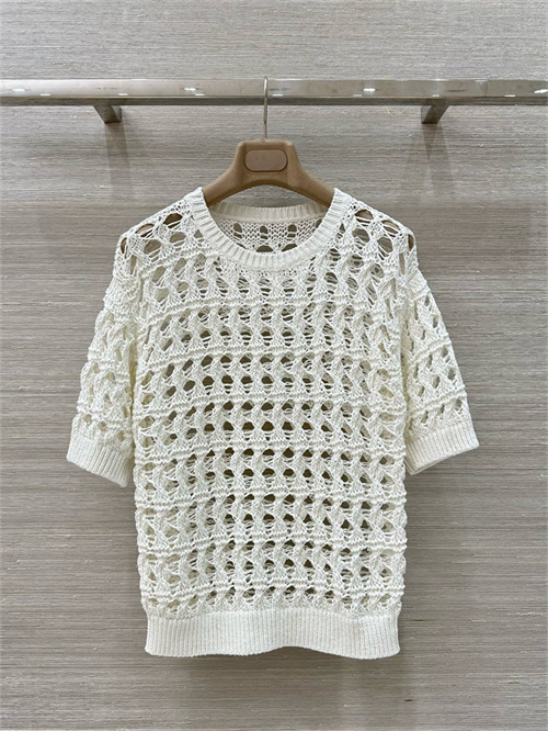 브루넬로 쿠치넬리 반팔 니트 B72355 2025/신상