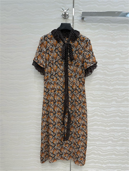 프라다 실크 원피스 P44607 2025/신상