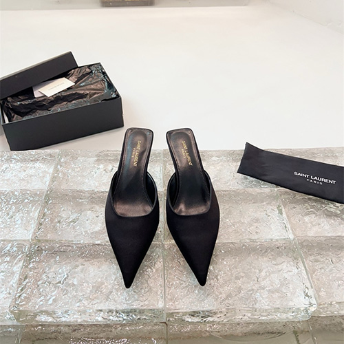 생로랑 여성용 슬리퍼 (굽높이4.5CM) Y63849-1 2025/신상